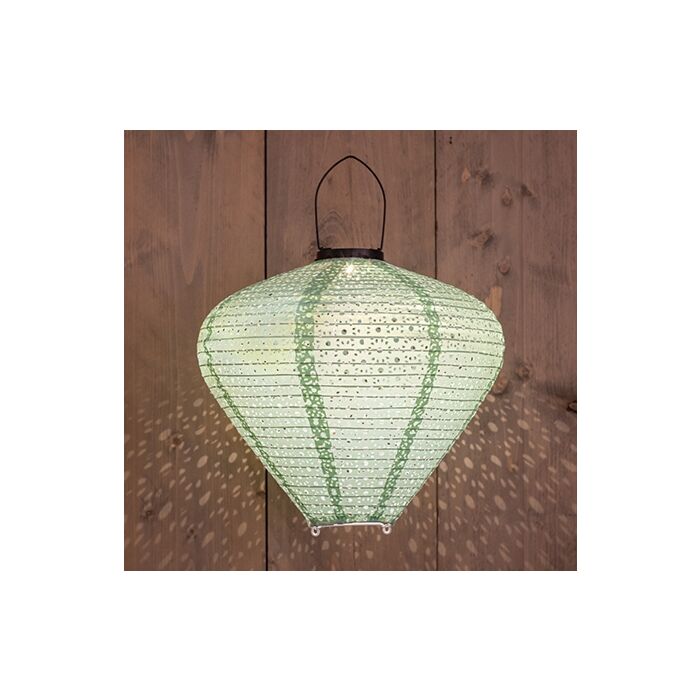 Solarlaterne Marrakesch grün 33 cm Solarlaterne Marrakesch grün 33 cm