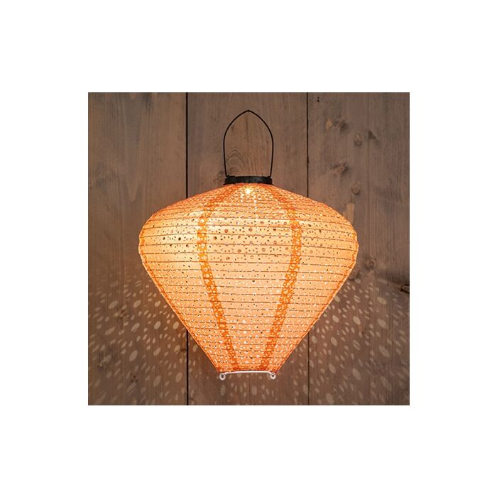 Solarlampe Marrakesch korallenfarbe 33 cm Solarlampe Marrakesch korallenfarbe 33 cm