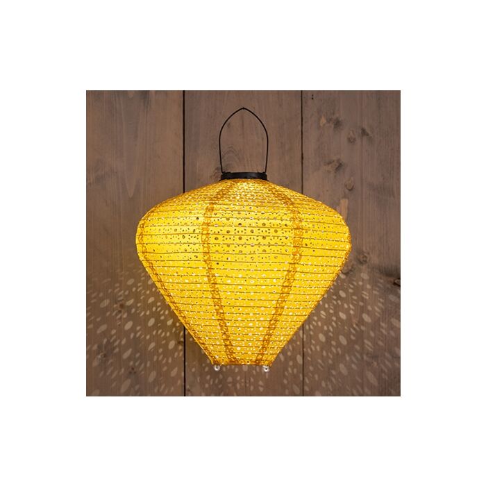 Solarlampe Marrakesch gelb 33 cm Solarlampe Marrakesch gelb 33 cm