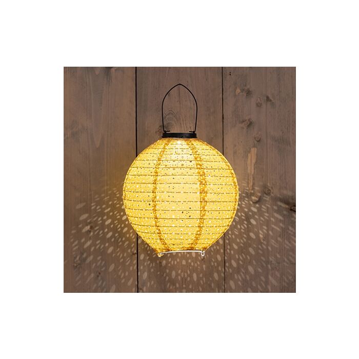 Solarlampe Marrakesch gelb 25 cm Solarlampe Marrakesch gelb 25 cm