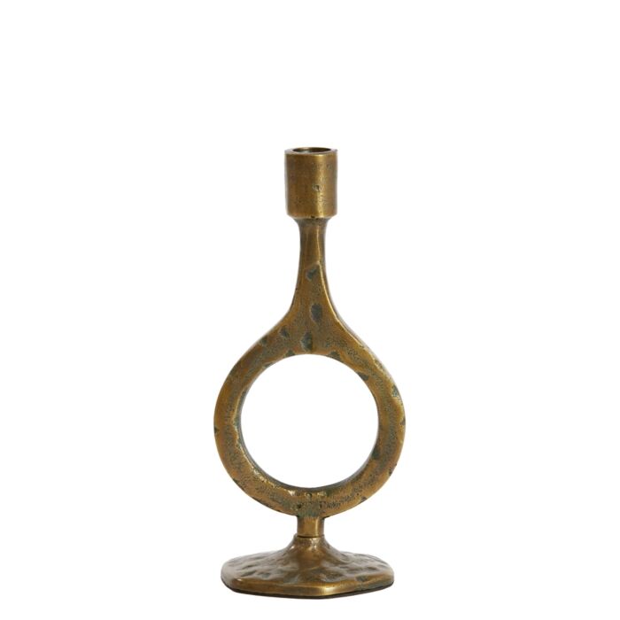 Kerzenhalter Laredo bronze 25 cm - Light & Living