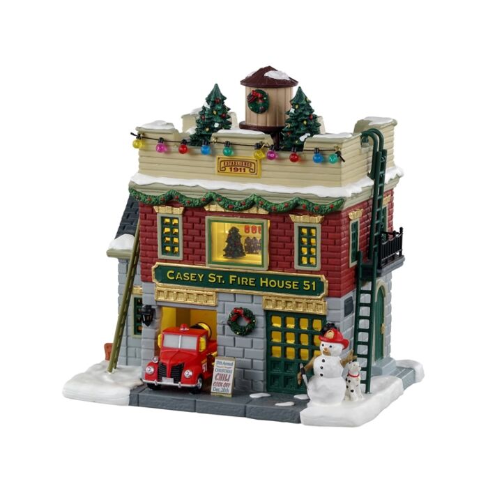 Lemax Casey St. Firehouse 51 Lemax Casey St. Firehouse 51