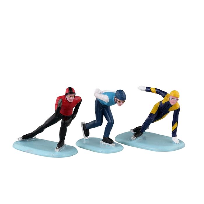 Lemax Speed Skaters, Set mit 3 Lemax Speed Skaters, Set mit 3