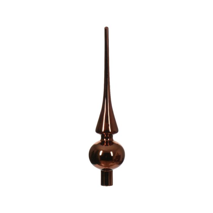 Piek Glas espresso braun 26 cm - Decoris