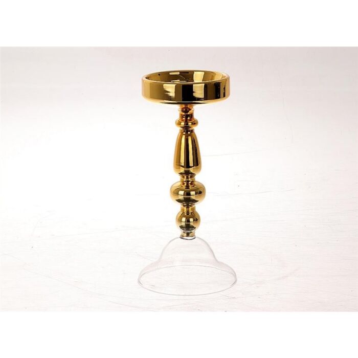 Candle Holder Belleva goud 23 cm - HBX Natural Living Candle Holder Belleva goud 23 cm - HBX Natural Living
