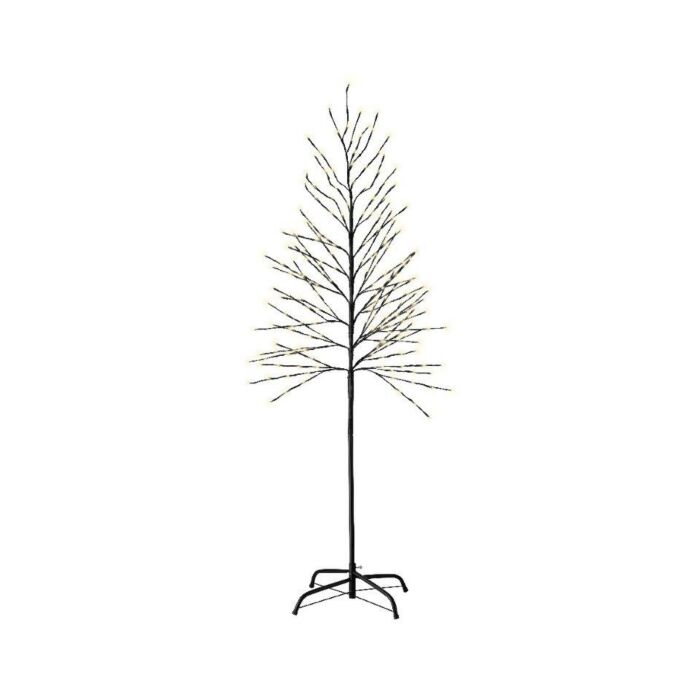 LED-Weihnachtsbaum schwarz 210 LED - 180 cm - Lumineo LED-Weihnachtsbaum schwarz 210 LED - 180 cm - Lumineo