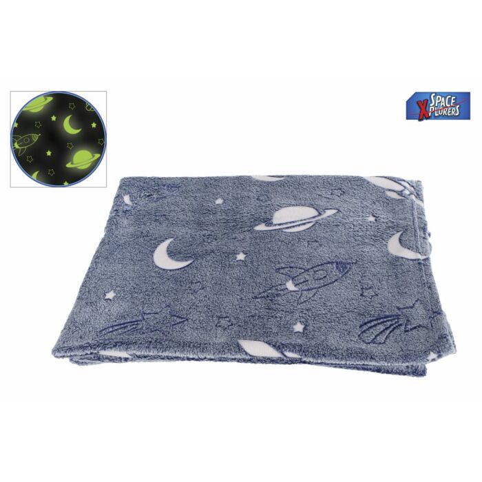 Space Explorers Decke – Blau