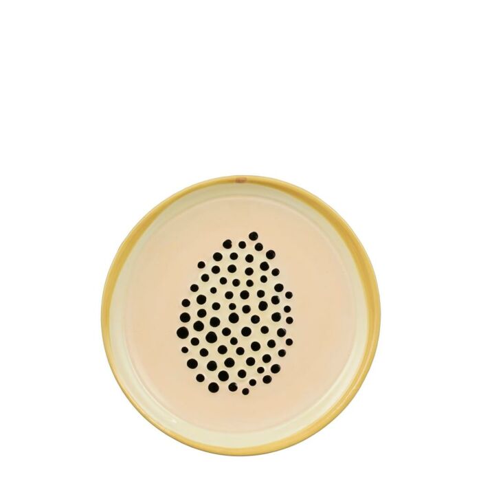 Exotica Frühstücksteller Papaya orange - h2xd20,5 cm
