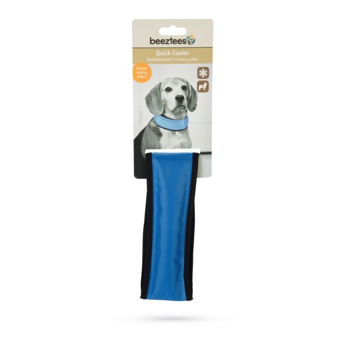 Quick Cooler Halsband Blau 36–48 cm – Beeztees