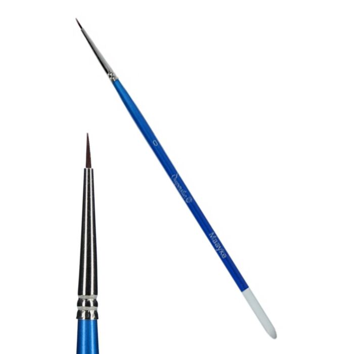 Synthetische Rundbürste Nummer 0