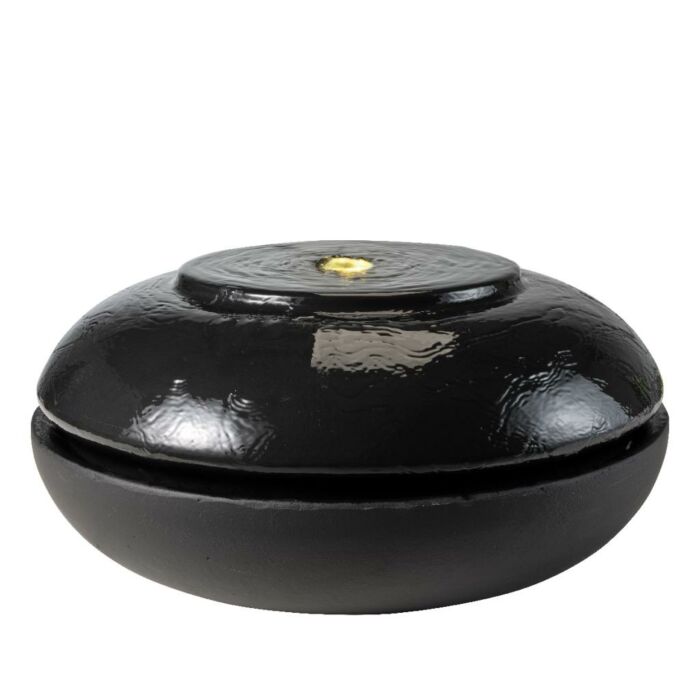 Springbrunnen Vase grc schwarz Ø 55 cm Springbrunnen Vase grc schwarz Ø 55 cm
