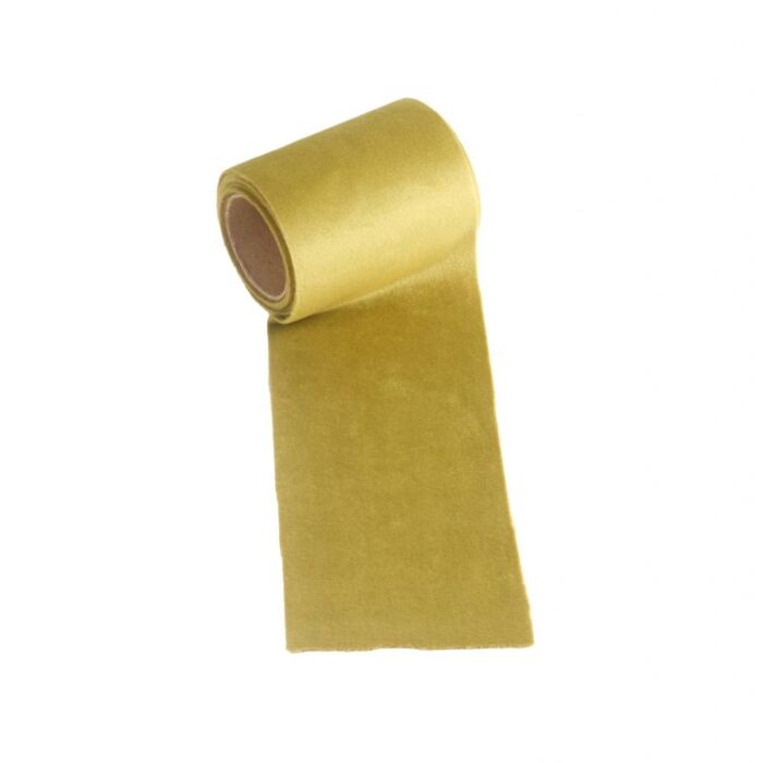 Rol b8l200cm fluweel oker