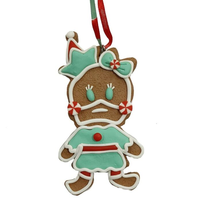 Gingerbread Daisy Ornament - Kurt Adler Gingerbread Daisy Ornament - Kurt Adler