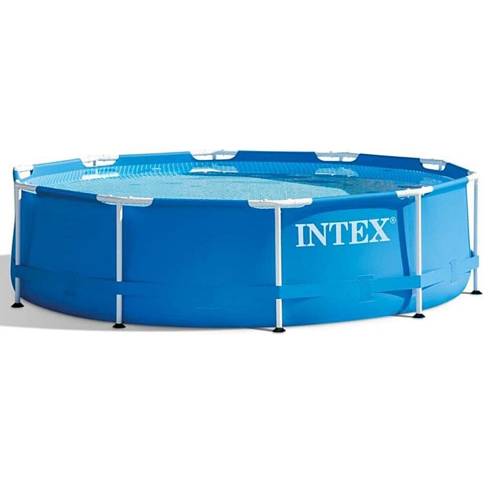 SCHWIMMBAD MIT RAHMEN UND FILTERPUMPE Ø 305 cm - INTEX