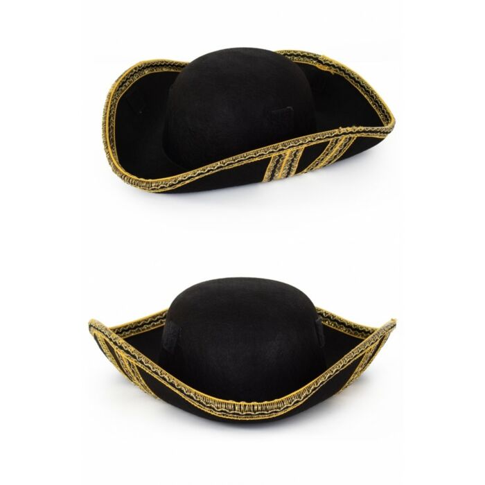 Piratenhut Royal Fortune schwarz