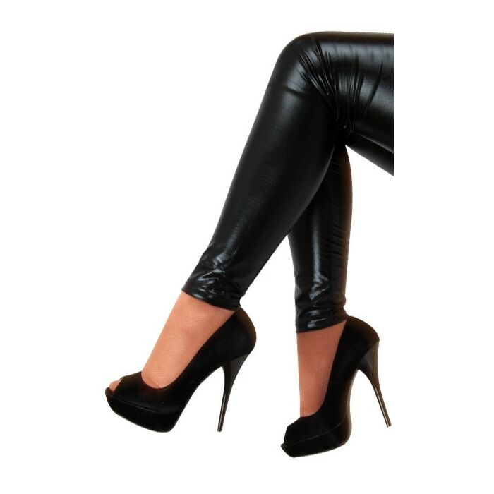 Leggings metallic schwarz L-XL Leggings metallic schwarz L-XL