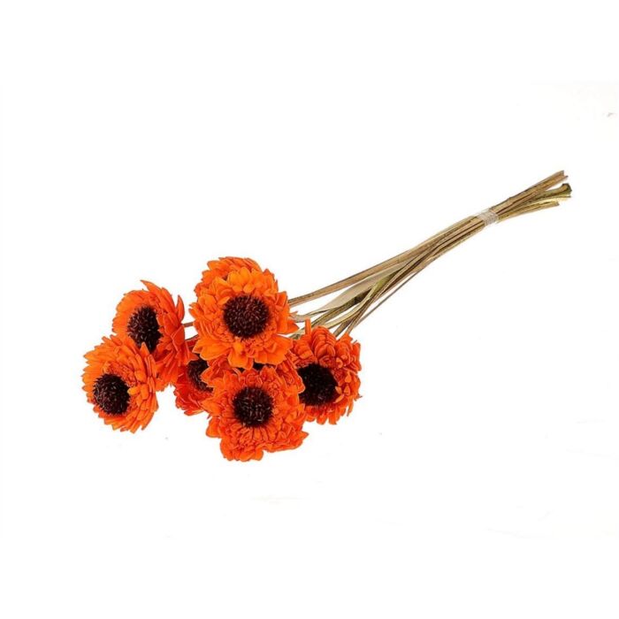 Gerbera orange 25 cm - HBX Natural Living