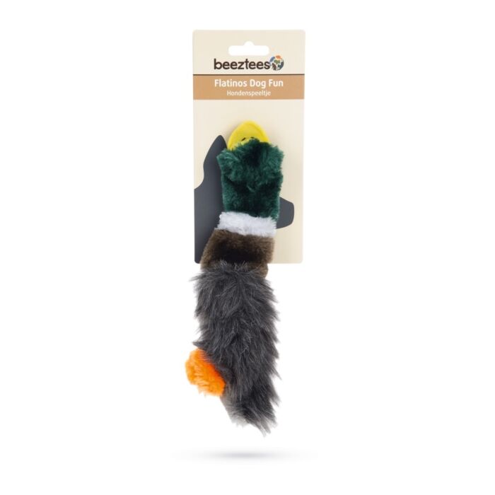 Hundespielzeug Plüsch Ente Flatino L 26 cm – Beeztees