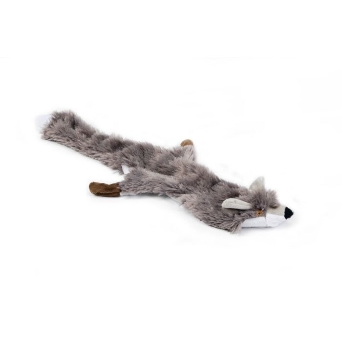 Hundespielzeug Fuchs plüsch Flatino L 52 cm grau