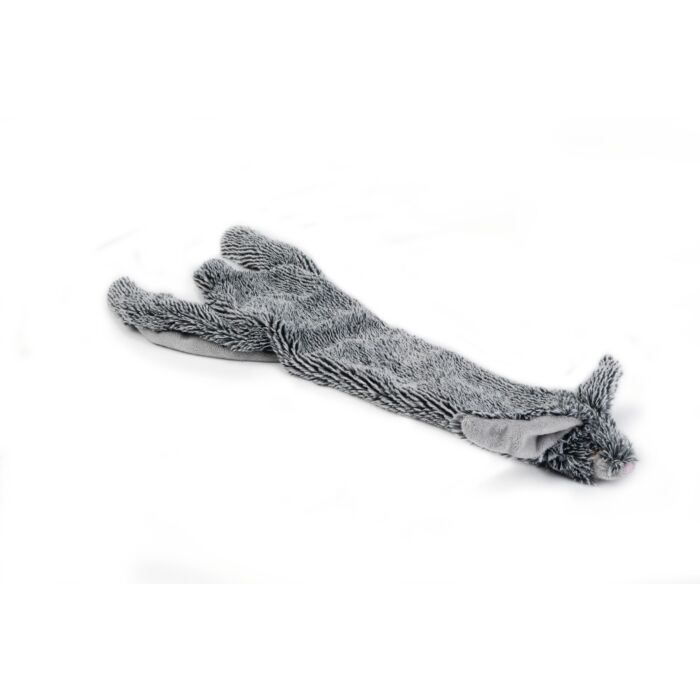 Kaninchen Plüsch Flatino L 52 cm schwarz – Beeztees