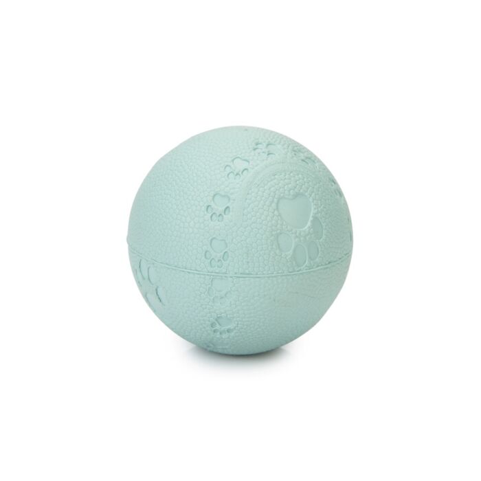 Welpen-Spielball aus Gummi, grün, 6 cm