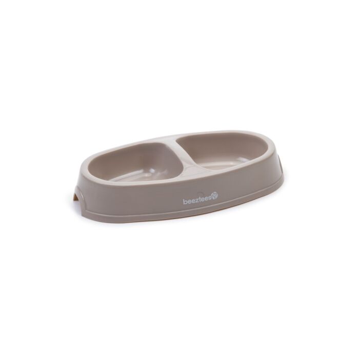 Dinner-Set Katze beige 2 × 0,15 l – Beeztees Dinner-Set Katze beige 2 × 0,15 l – Beeztees