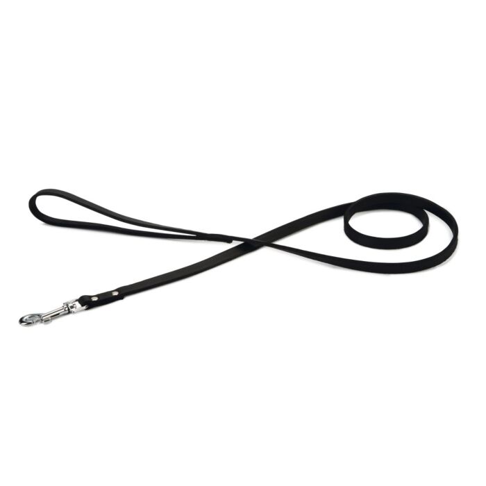 Beeztees Looplijn leer geniet 130cm 12mm zwt