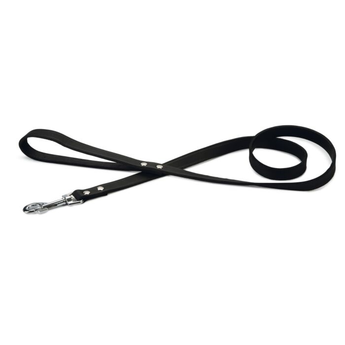 Beeztees Looplijn leer geniet 130cm 20mm zwt