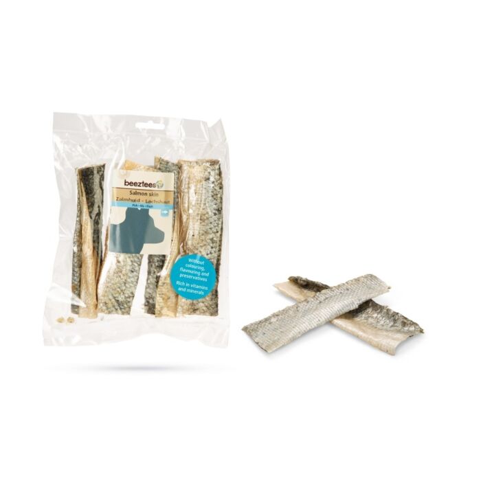 Hundesnack Lachshaut 50 g