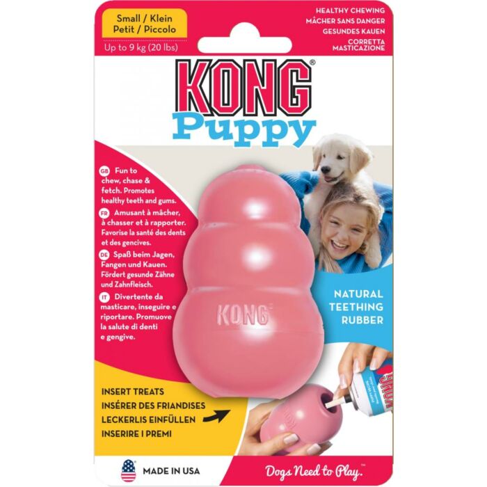 Puppy kong small grün/wit