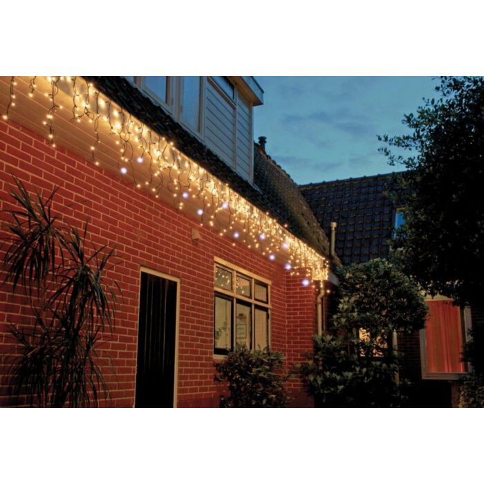 Connect De Luxe Eiszapfenlichter 200LED Warmweiß 5 Meter - Annas Kollektion Connect De Luxe Eiszapfenlichter 200LED Warmweiß 5 Meter - Annas Kollektion