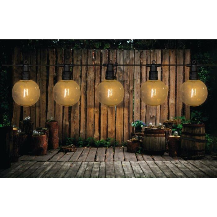 Partybeleuchtung 10 led leuchten klassisch glühfaden 10 cm