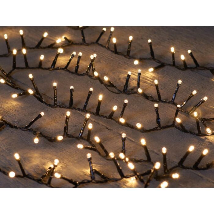 LED IVY 1200L/26M WARM WHITE 4M STARTKABEL SCHWARZ / IP44 TRAFO ON / 8/16U TIMER / OFF / DIMMER LED IVY 1200L/26M WARM WHITE 4M STARTKABEL SCHWARZ / IP44 TRAFO ON / 8/16U TIMER / OFF / DIMMER
