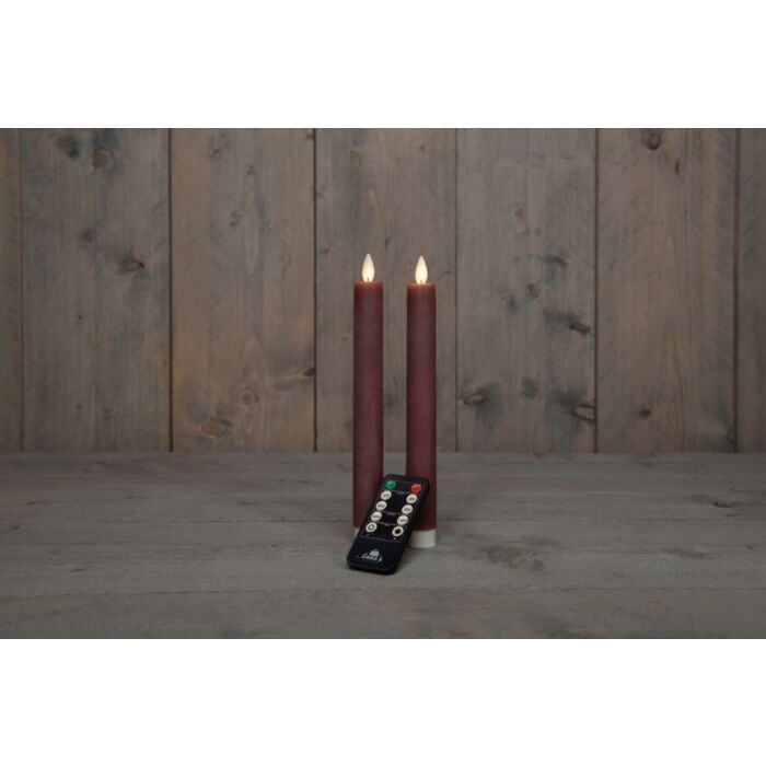 Teelicht rustikal Wachs auf Batterie antik rosa 23 cm 2er Set - Anna's Collection Teelicht rustikal Wachs auf Batterie antik rosa 23 cm 2er Set - Anna's Collection