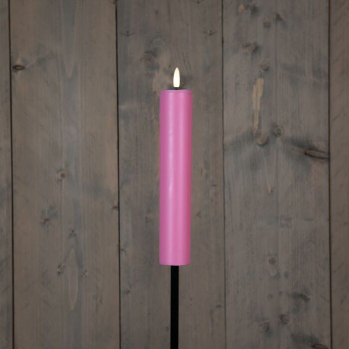 Fackel 3D Solar mit Docht rosa auf Stecker 76 cm Fackel 3D Solar mit Docht rosa auf Stecker 76 cm