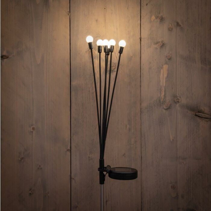 Solarstecker Glühwürmchen 6 led warmweiß L 69 cm Solarstecker Glühwürmchen 6 led warmweiß L 69 cm