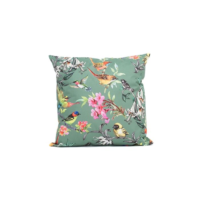 Outdoor-Kissen Vogel grün 45 cm
