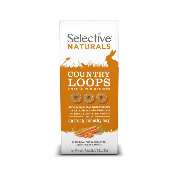 Kaninchensnack Natural Loops 80 g