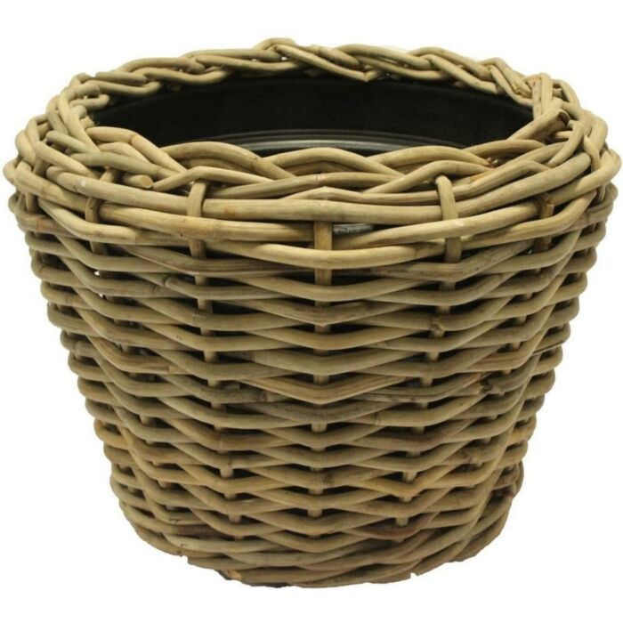 Drypot rond grijs d57h43cm Drypot rond grijs d57h43cm