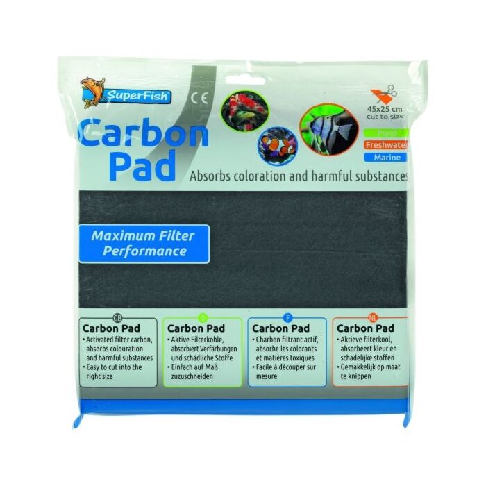 SUPERFISH Carbon pad l45b25cm SUPERFISH Carbon pad l45b25cm