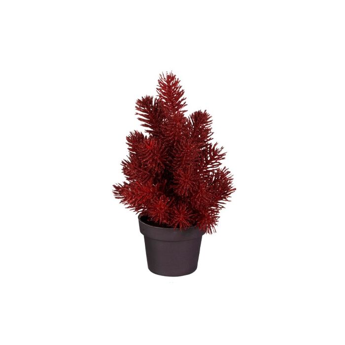 Weihnachtsbaum im Topf rot 24 cm - Mica