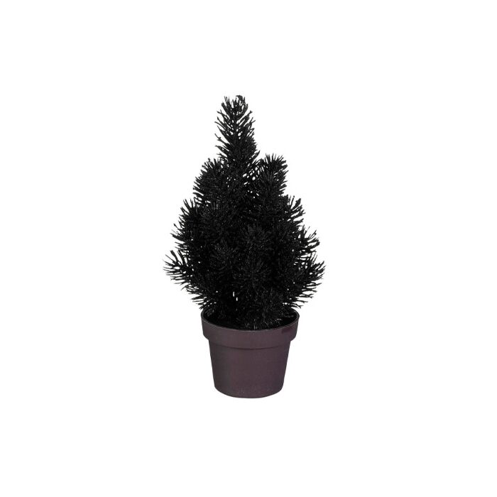 Weihnachtsbaum im Topf schwarz 24 cm - Mica