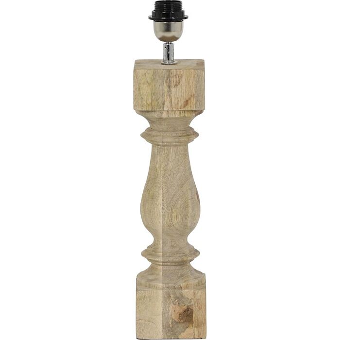 LIGHT & LIVING Lampensockel l10w10h38 cm holz