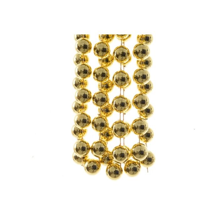 Kunststoff-Perle Girlande XXL leicht gold Kunststoff-Perle Girlande XXL leicht gold