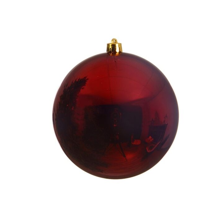 Weihnachtskugel shiny Ochsenblutrot Weihnachtskugel shiny Ochsenblutrot