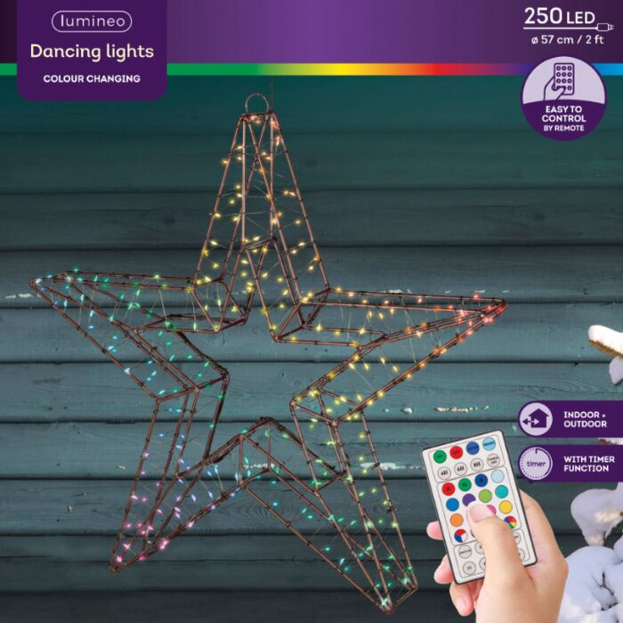 LED-Kerzenlichter, 10er-Set – Lumineo