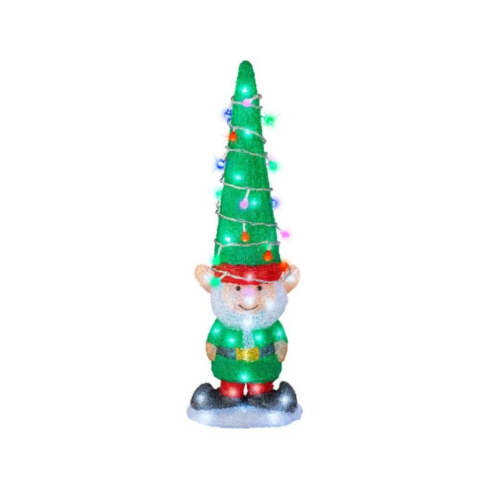 Elf LED-Lichtfigur Weihnachten outdoor h60 cm - Lumineo
