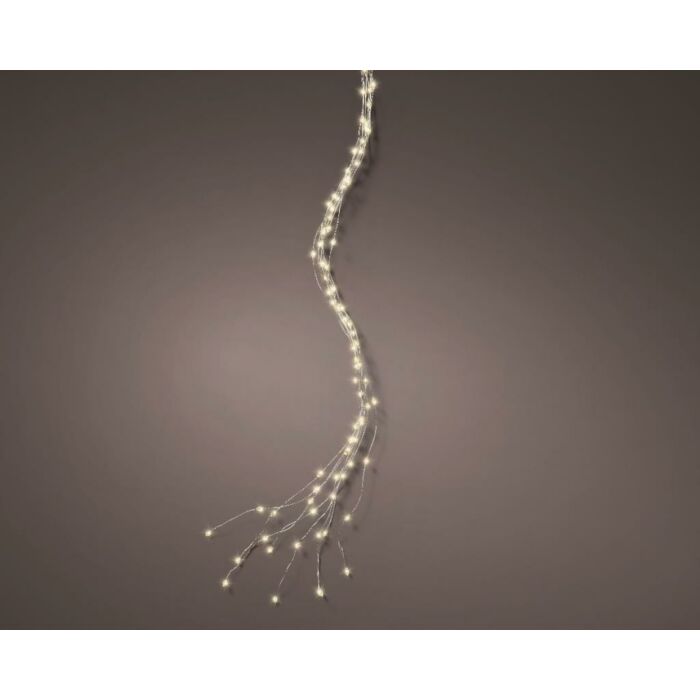 Micro LED Durawise Lichterkette 8 Funktionen Glitzereffekt warmweiß 95 cm - Lumineo Micro LED Durawise Lichterkette 8 Funktionen Glitzereffekt warmweiß 95 cm - Lumineo