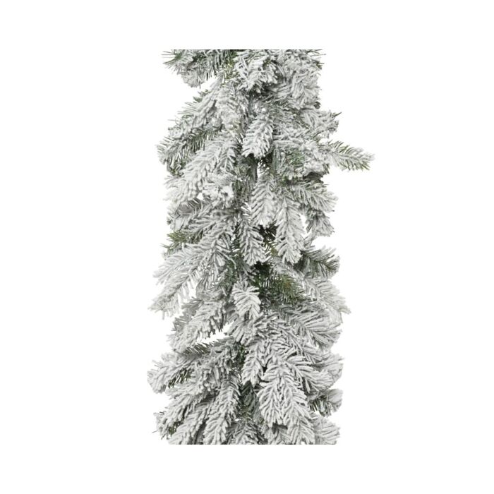Girlande Grandis grün/weiß 270 x 4 x 8 cm - Everlands