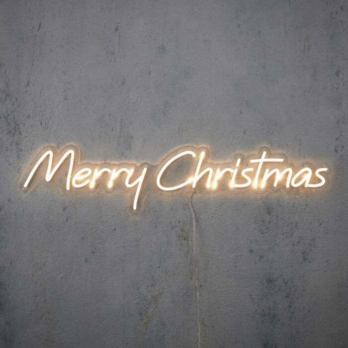 Neonlicht Merry Christmas warmweiß 94 cm -Luca Lighting Neonlicht Merry Christmas warmweiß 94 cm -Luca Lighting